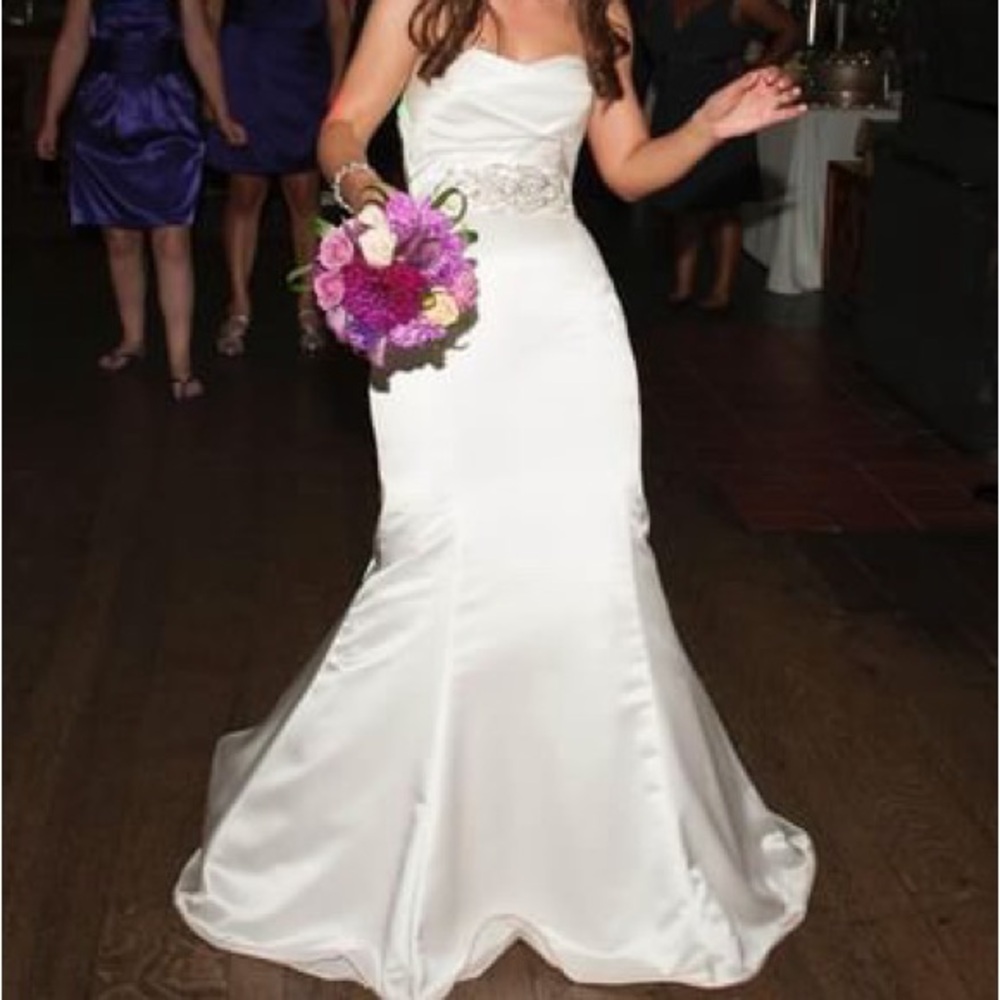 Watters Wtoo Maritza wedding gown. Bought new and altered at Janeen’s bridal. - Picture 2 of 13